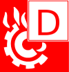 Symbol Brandklasse D