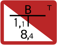 Schild "Löschwasserbrunnen mit Turbinenpumpe"