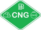 Kennzeichnung nach ISO 17840 für CNG-Diesel-Hybrid