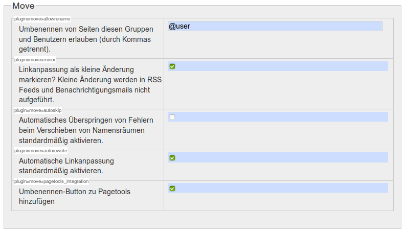 Move Plugin Wiki Seiten Und Medien Umbenennen Oder In Andere Namensraume Verschieben Einsatzleiterwiki